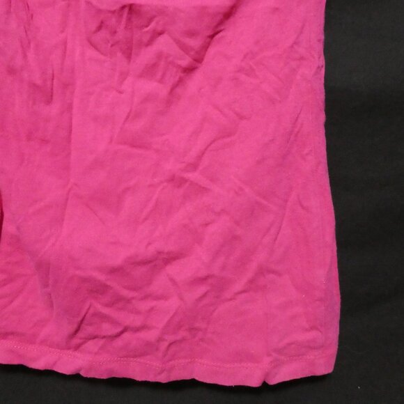 SEDUCTIONS | medium | Solid Pink Short Sleeve Round Neck Shirt - Picture 12 of 12